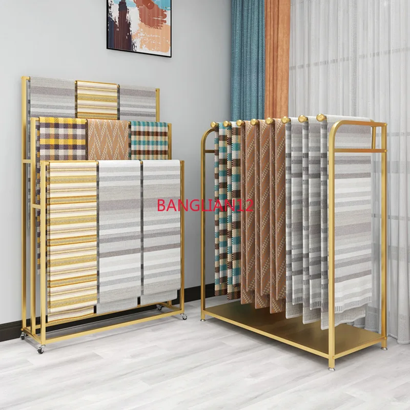 Curtain home textile fabric sample display rack, scarf silk scarf removable shelf
Curtain home textile fabric sample display rack, scarf silk scarf removable shelf