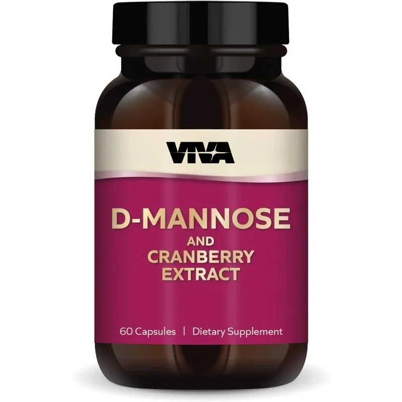 D-mannose and cranberry extract, 30 portions (60 capsules), dietary supplement, supports urinary tract health, non GMO
D-mannose and cranberry extract, 30 portions (60 capsules), dietary supplement, supports urinary tract health, non GMO