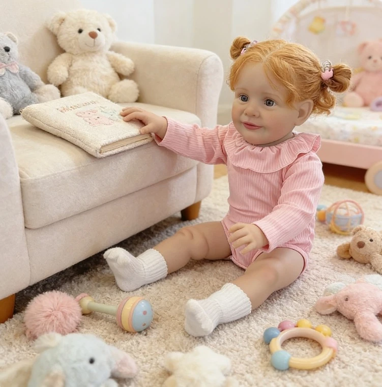 NPK 26''3D Painting Skin with Visbile Veins Lifelike Reborn Zoe Huge Baby Girl Soft Touch Cuddly Collectible Art Doll Gift
NPK 26''3D Painting Skin with Visbile Veins Lifelike Reborn Zoe Huge Baby Girl Soft Touch Cuddly Collectible Art Doll Gift