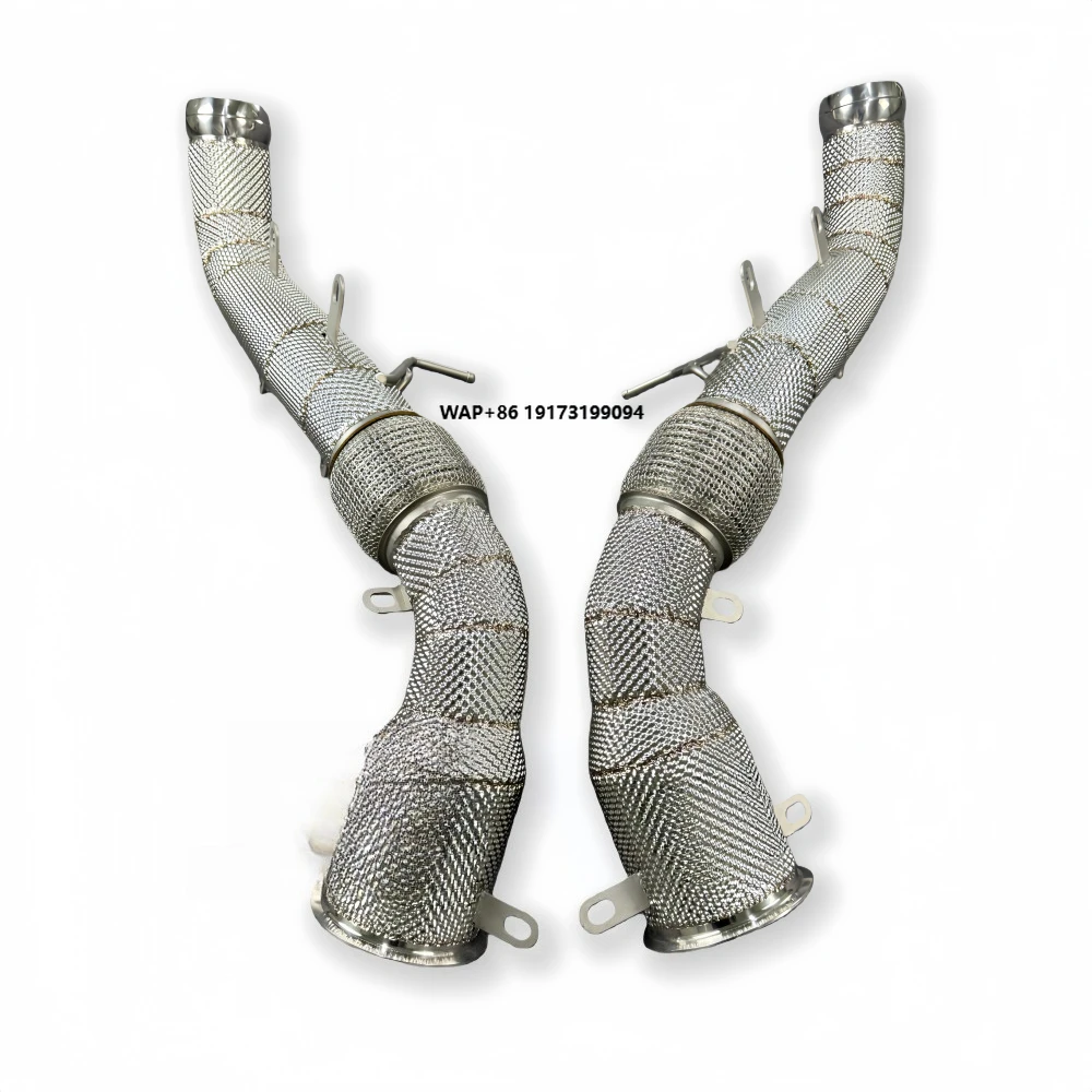 Downpipe Exhaust Pipe for McLaren P1 3.8T 2013-2015 High Performance Stainless Steel Exhaust System Catalytic Converter
Downpipe Exhaust Pipe for McLaren P1 3.8T 2013-2015 High Performance Stainless Steel Exhaust System Catalytic Converter