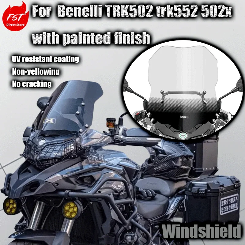 Аксессуары для Benelli TRK552, TRK502, 552X: черное окрашенное ветровое стекло.
Аксессуары для Benelli TRK552, TRK502, 552X: черное окрашенное ветровое стекло.