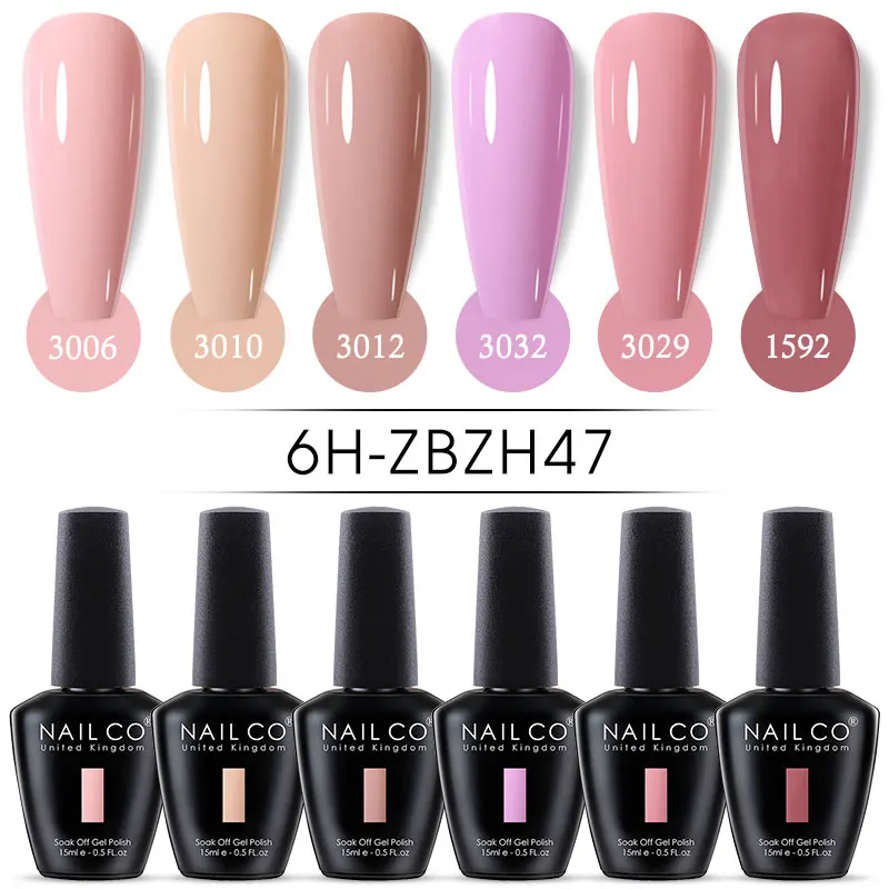 NAILCO 15ml 6Pcs/Set Gel Nail Polish Set Autumn Winter Coffee Color Series Semi Permanent UV Gel Chocolate Nail Art Gel Kit 
NAILCO 15ml 6Pcs/Set Gel Nail Polish Set Autumn Winter Coffee Color Series Semi Permanent UV Gel Chocolate Nail Art Gel Kit
