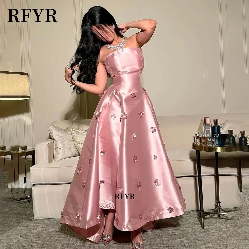 RFYR A Line Evening Dress 3D Flowers Party Dresses for Women Tea Length Dresses for Women Long Prom Dresses vestidos de fiesta
RFYR A Line Evening Dress 3D Flowers Party Dresses for Women Tea Length Dresses for Women Long Prom Dresses vestidos de fiesta