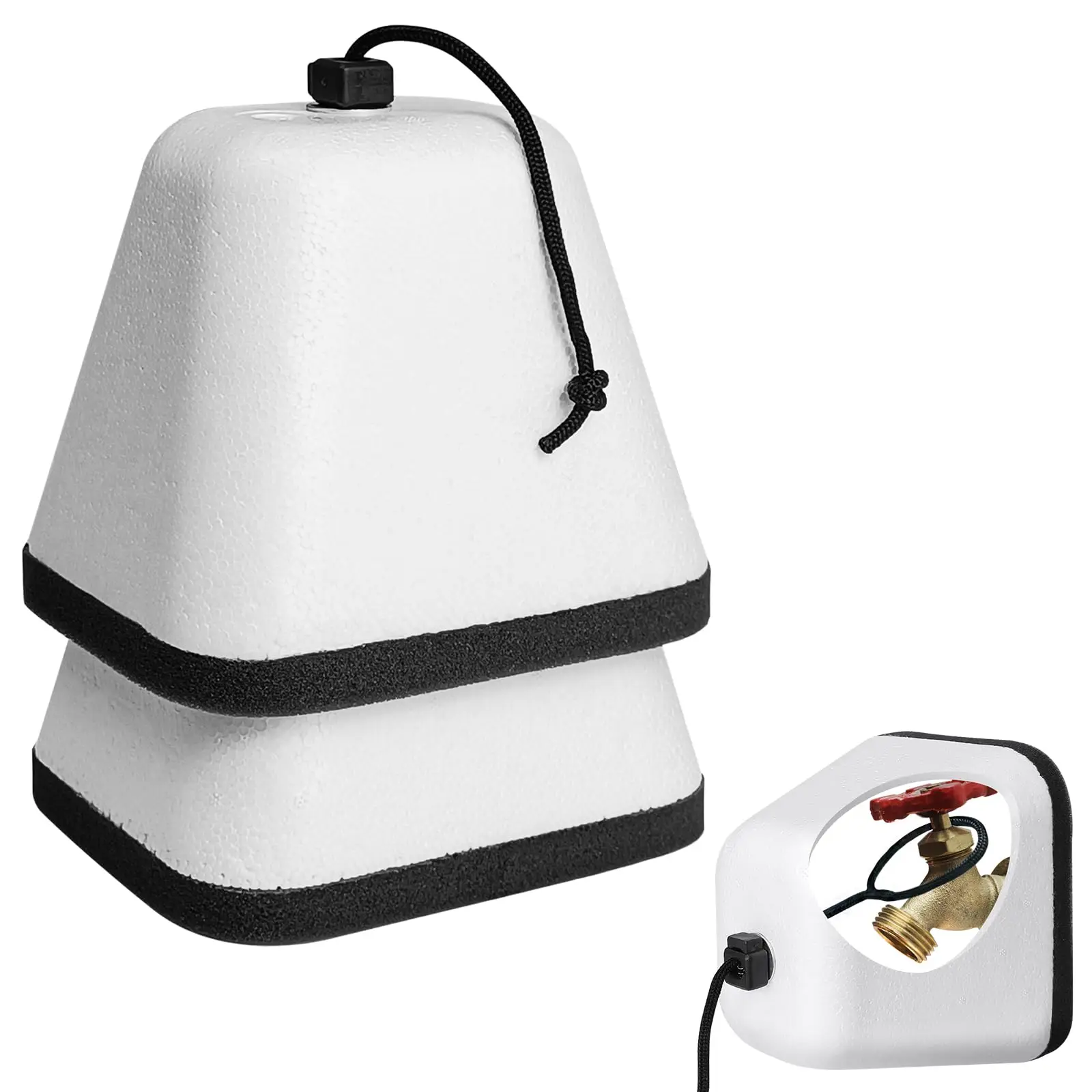 2 шт. чехлы для уличных смесителей на зиму, крышка внешнего крана из белой пены, защита от замерзания, многоразовая крышка внешнего смесителя
2 шт. чехлы для уличных смесителей на зиму, крышка внешнего крана из белой пены, защита от замерзания, многоразовая крышка внешнего смесителя