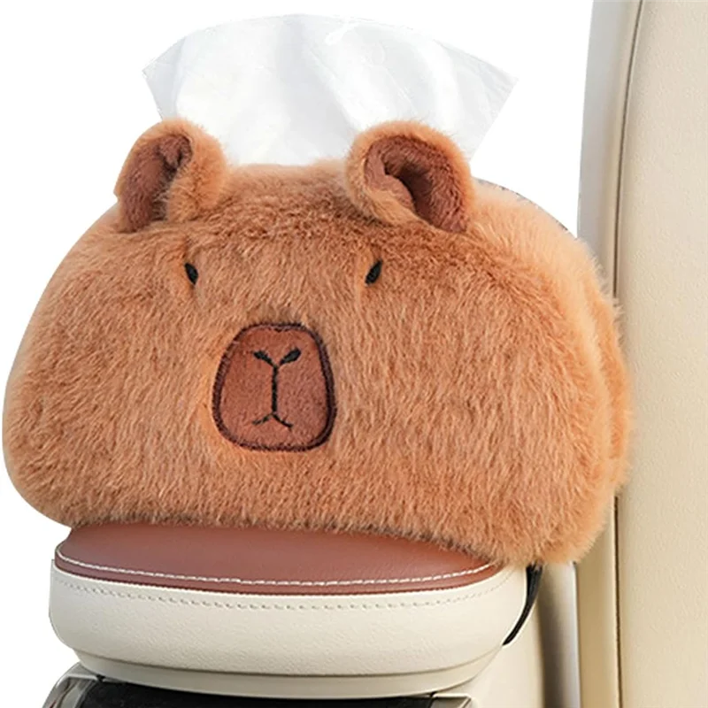 Y50A-Plush Tissue Holder,Funny Capybara Tissue Box Cover,Durable Stuffed Animal Tissue Box, Plush Cute Cartoon Animal Car Bag
Y50A-Plush Tissue Holder,Funny Capybara Tissue Box Cover,Durable Stuffed Animal Tissue Box, Plush Cute Cartoon Animal Car Bag