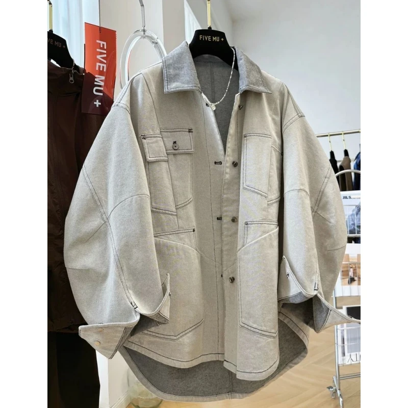 plus Size 300 Pou American Sle Casual Denim Jaet ex Spring Autumn Loose Fit Jaet Youthful Energy Sle Pure Color
plus Size 300 Pou American Sle Casual Denim Jaet ex Spring Autumn Loose Fit Jaet Youthful Energy Sle Pure Color