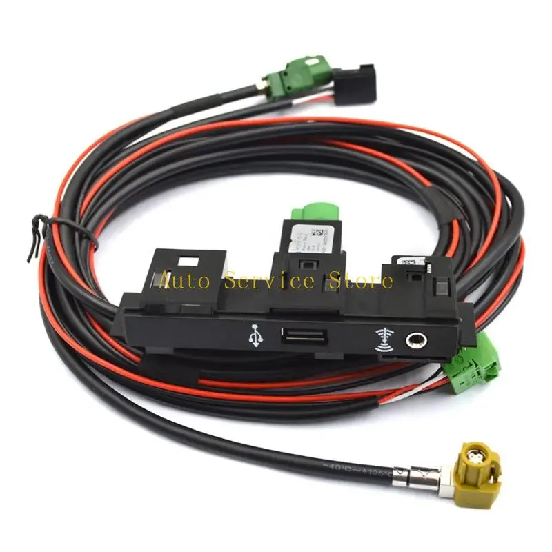 462A Automobile Charging Port Replacement ABS Adapter Replace 5TA863324B 5Q0035724
462A Automobile Charging Port Replacement ABS Adapter Replace 5TA863324B 5Q0035724