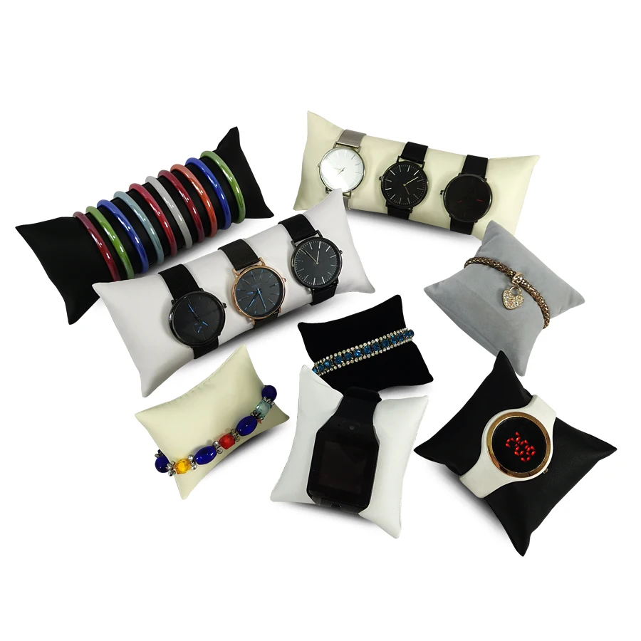 Watch Pillow Stand Watch Bracelet Bangle Holder Necklace Chain Anklet Organizer Jewelry Display Pillow Wacth Box Inside Cushion
Watch Pillow Stand Watch Bracelet Bangle Holder Necklace Chain Anklet Organizer Jewelry Display Pillow Wacth Box Inside Cushion