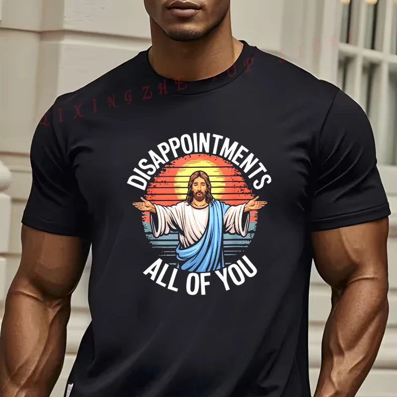 Funny Disappointments All Of You Sarcastic Religious T-Shirt Casual Short Sleeve Tees
Funny Disappointments All Of You Sarcastic Religious T-Shirt Casual Short Sleeve Tees
