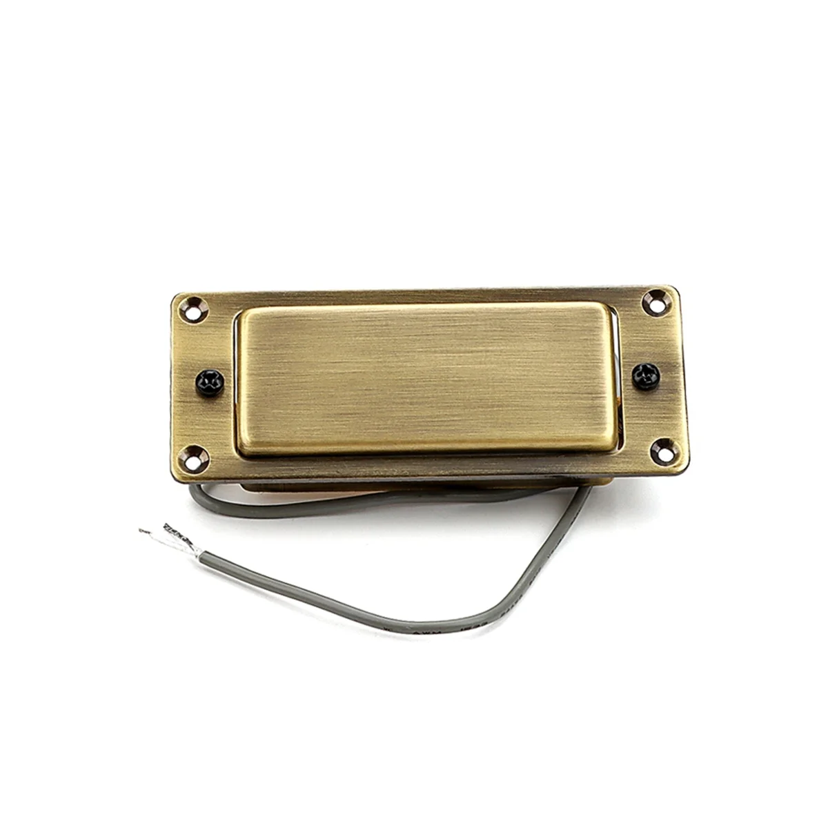L71ASealed Mini Humbucker Double Coil Pickup for Electric Guitar Bronze Vintage Bronze Small LP Style Pickup with 2-Core
L71ASealed Mini Humbucker Double Coil Pickup for Electric Guitar Bronze Vintage Bronze Small LP Style Pickup with 2-Core