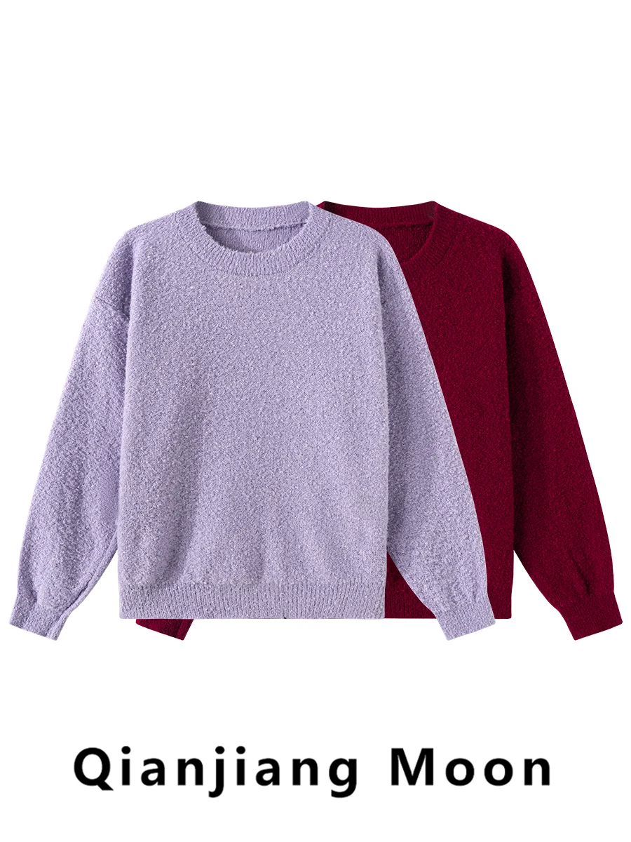 Женский вязаный свитер в стиле ретро Lazy Sle Long Sve, свободный круглый, мягкий, теплый, однотонный, осенне-зимний, новое поступление
Женский вязаный свитер в стиле ретро Lazy Sle Long Sve, свободный круглый, мягкий, теплый, однотонный, осенне-зимний, новое поступление