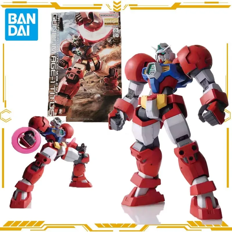 Bandai Original MG Titus AGE-1 Courageous Assembly Model Action Figure Toys for Boys Girls Gift Collectible Model Ornaments
Bandai Original MG Titus AGE-1 Courageous Assembly Model Action Figure Toys for Boys Girls Gift Collectible Model Ornaments