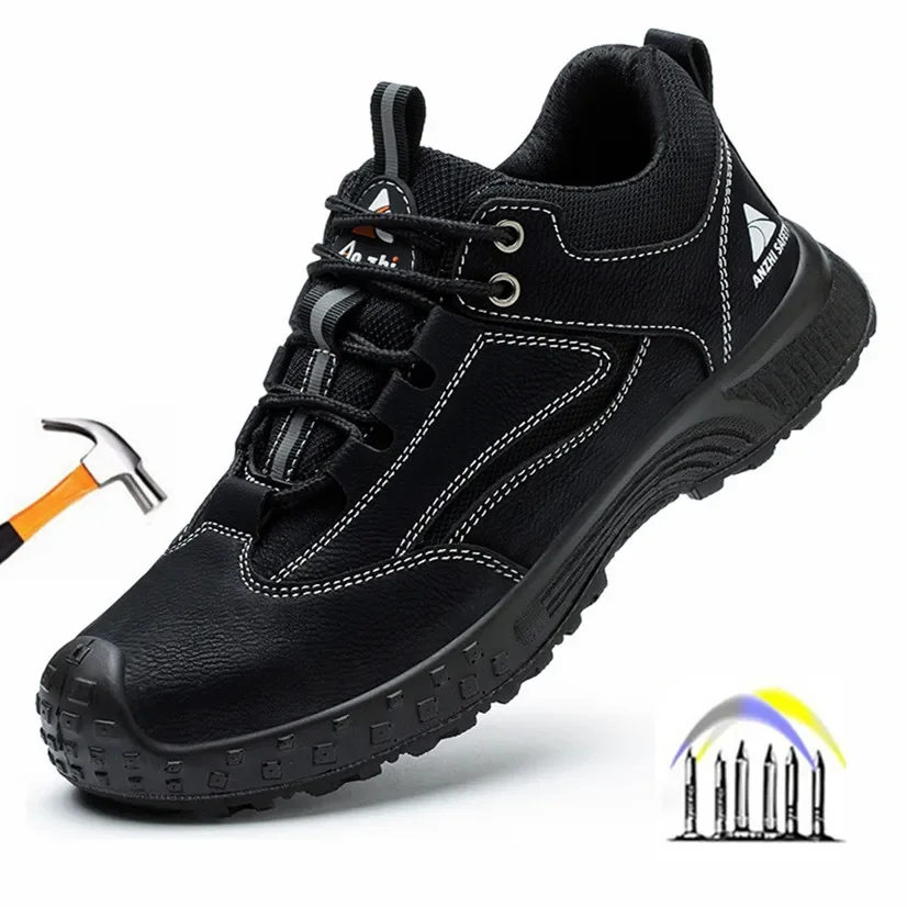 Anti Puncture Labor Shoes Steel Toe Cap Safety Work Shoes Men Protective Shoes Waterproof Safety Sneakers for Women Work Boots
Anti Puncture Labor Shoes Steel Toe Cap Safety Work Shoes Men Protective Shoes Waterproof Safety Sneakers for Women Work Boots