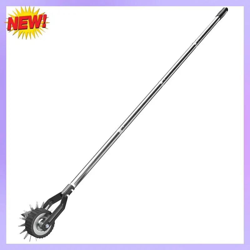 T24C 67.3-Inch Sidewalk Manual Lawn Edger, Wheel Rotary Edger, Strong 4 Sections Stainless Steel Handle Garden Edger Tool
T24C 67.3-Inch Sidewalk Manual Lawn Edger, Wheel Rotary Edger, Strong 4 Sections Stainless Steel Handle Garden Edger Tool