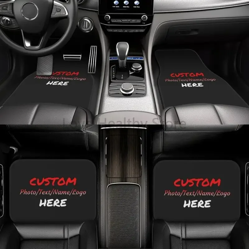 Customized car floor mats with personalized fit, featuring a 4-piece set of front and rear anti slip foot mats with your customi
Customized car floor mats with personalized fit, featuring a 4-piece set of front and rear anti slip foot mats with your customi