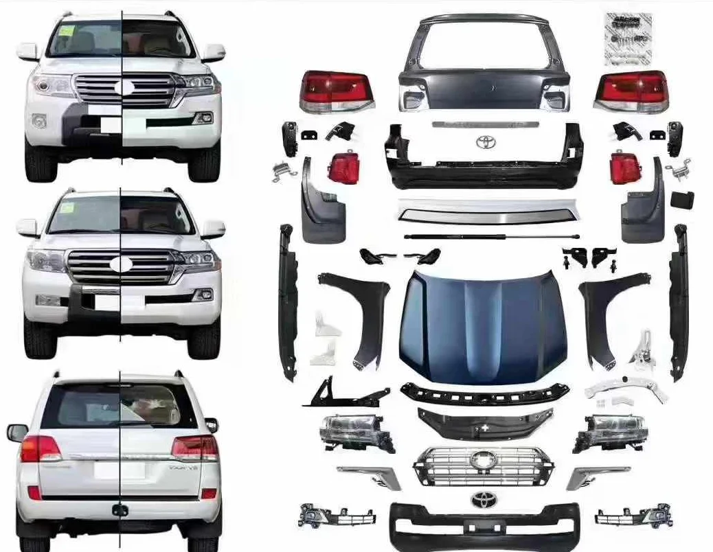 BR Automotive Facelift Body Kit for Land Cruiser LC200 2008-2015 Upgrade to 2016-2020 Look Like Bodykit
BR Automotive Facelift Body Kit for Land Cruiser LC200 2008-2015 Upgrade to 2016-2020 Look Like Bodykit