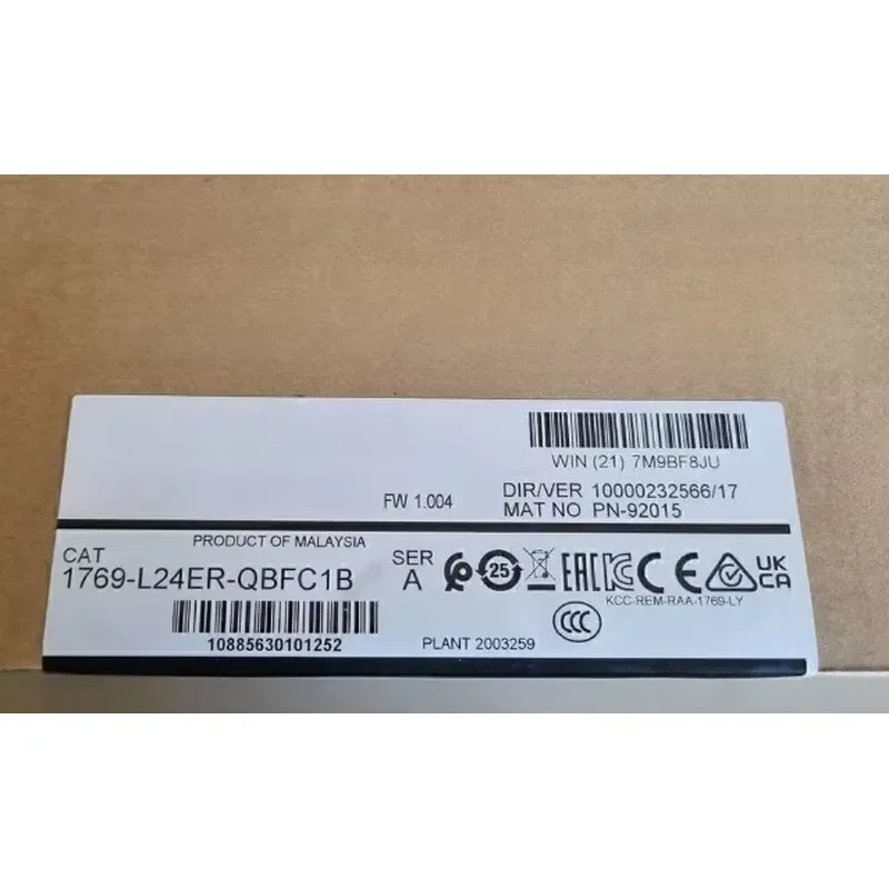 Brand new 20-HIM-A1 1769-L24ER-QBFC1B 3NC154.60-2 3BP151.41 3IF661.9 3DM486.6 Fast delivery
Brand new 20-HIM-A1 1769-L24ER-QBFC1B 3NC154.60-2 3BP151.41 3IF661.9 3DM486.6 Fast delivery