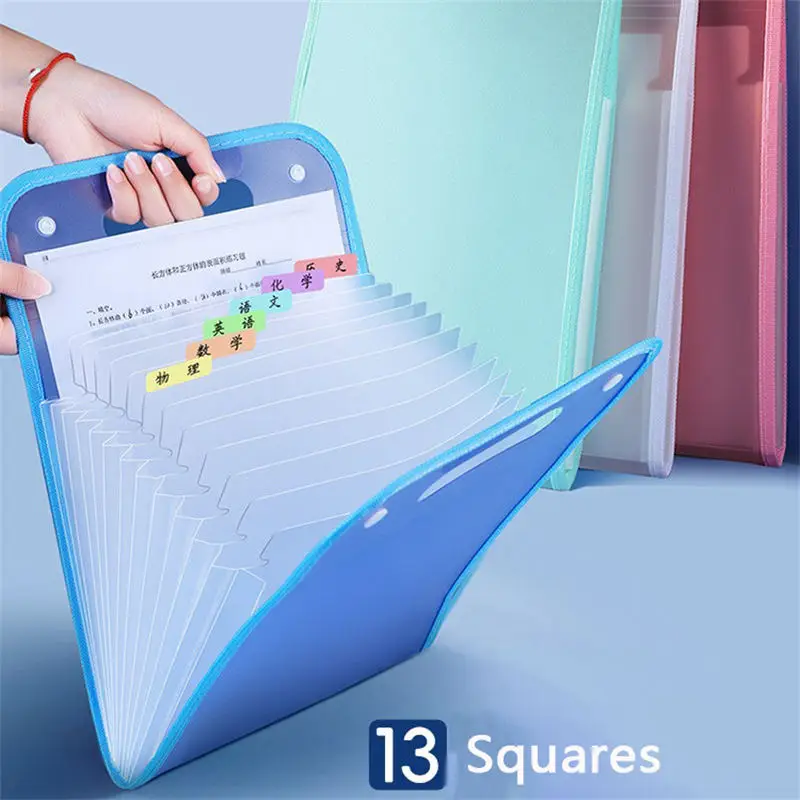 Portable Folder A4 Paper Large Capacity Student Test Paper Storage Bag Office Desktop Organizer File Storage Box Office Supplies
Portable Folder A4 Paper Large Capacity Student Test Paper Storage Bag Office Desktop Organizer File Storage Box Office Supplies