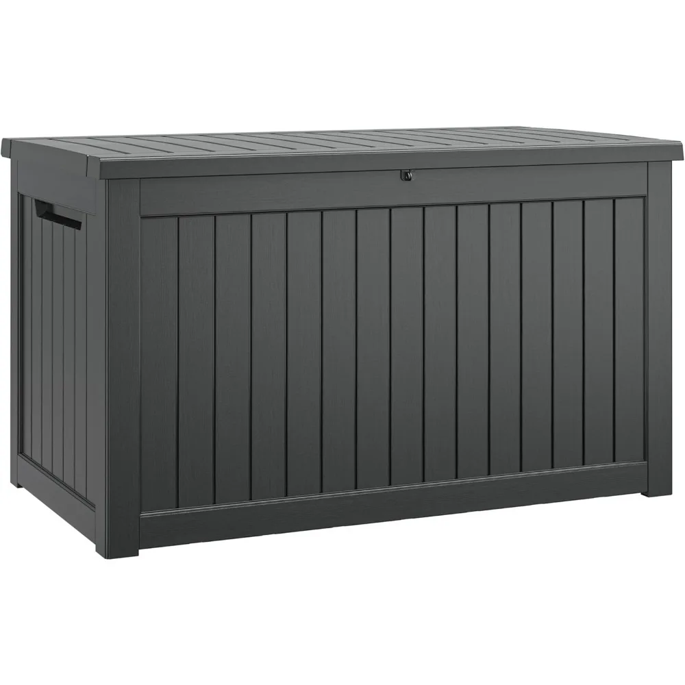 Большая коробка из смолы емкостью 230 галлонов для водонепроницаемого хранения на открытом воздухе, запираемая корзина для патио и садовых аксессуаров
Большая коробка из смолы емкостью 230 галлонов для водонепроницаемого хранения на открытом воздухе, запираемая корзина для патио и садовых аксессуаров