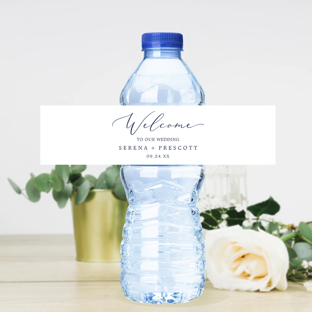 Personalized Water Bottle Label, Waterproof Stickers for Water Bottles, Wedding, Custom Label, 15 Pcs, 30Pcs
Personalized Water Bottle Label, Waterproof Stickers for Water Bottles, Wedding, Custom Label, 15 Pcs, 30Pcs
