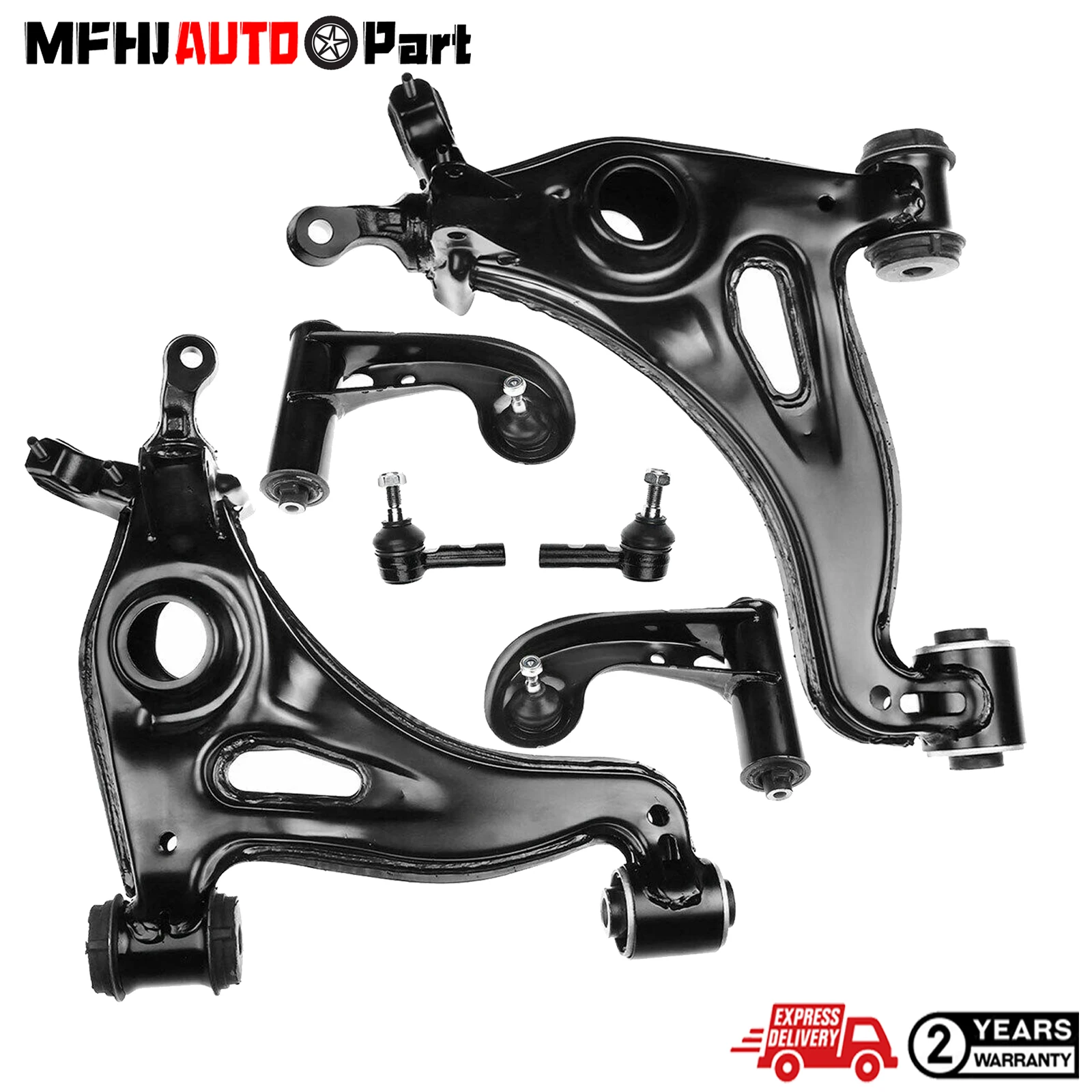 6PCS Front Lower Suspension Control Arm Ball Joint Kit For Mercedes-Benz W202 2023304107,2023304207,2083301307,2083301407
6PCS Front Lower Suspension Control Arm Ball Joint Kit For Mercedes-Benz W202 2023304107,2023304207,2083301307,2083301407