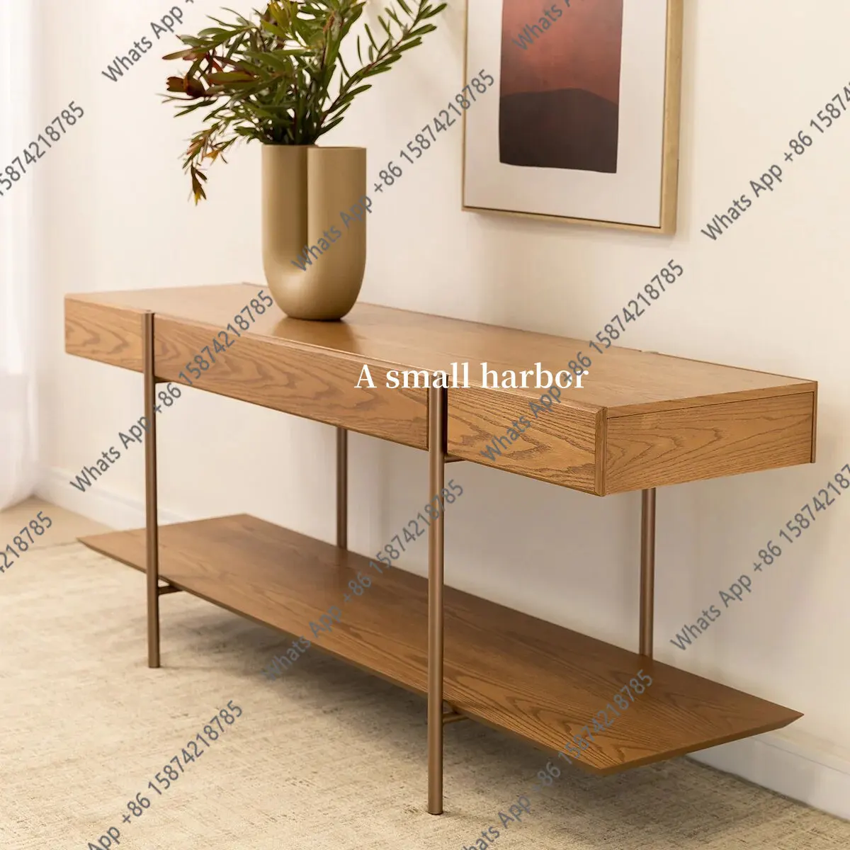 Solid wood rack Multi-layer storage porch rack Living room storage dining room Floor-to-ceiling side cabinet display rack
Solid wood rack Multi-layer storage porch rack Living room storage dining room Floor-to-ceiling side cabinet display rack