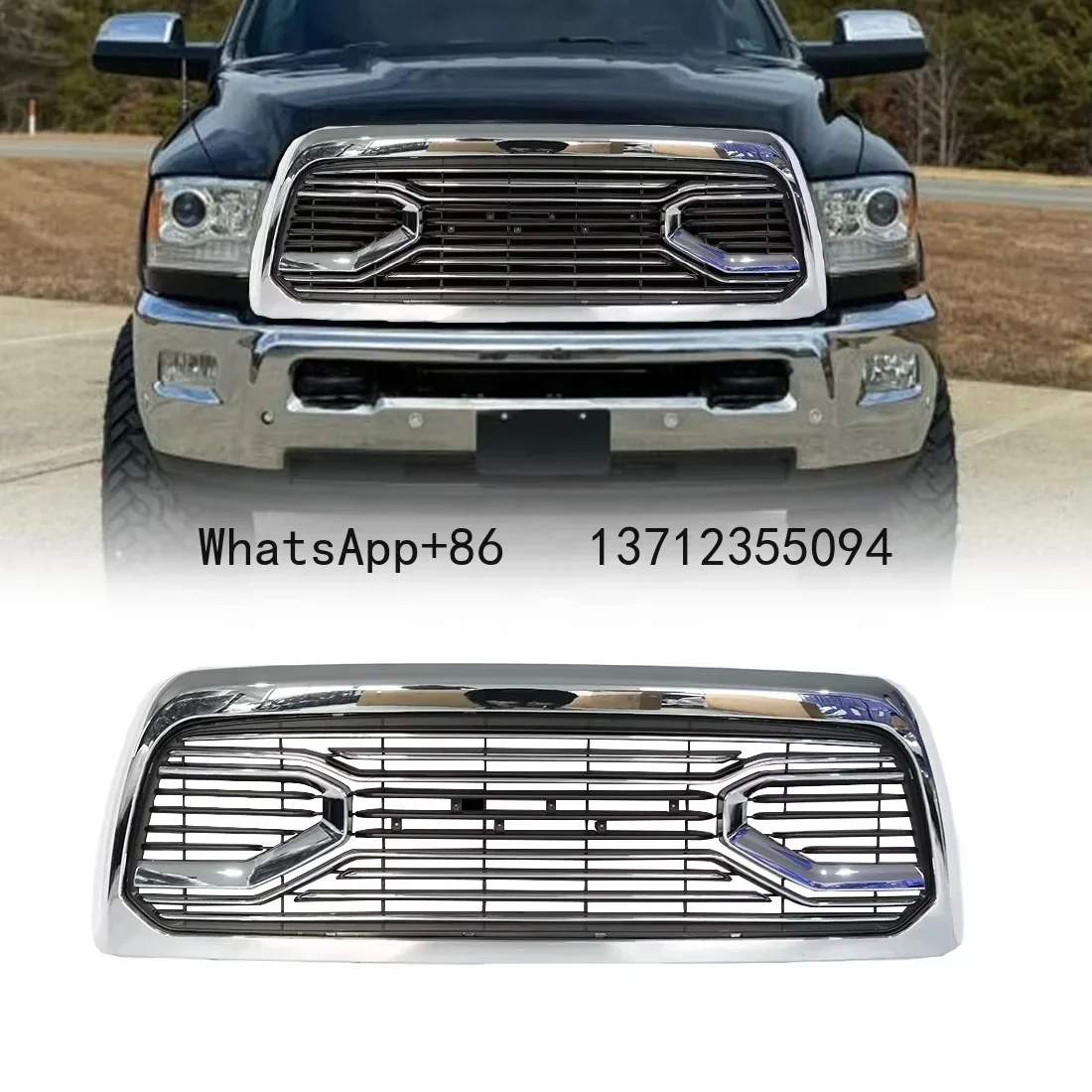 Chrome Car Grills Front Buer Grille Big Horn Style Grill For 2010-2019 Dodge Ram 2500 3500 ABS
Chrome Car Grills Front Buer Grille Big Horn Style Grill For 2010-2019 Dodge Ram 2500 3500 ABS