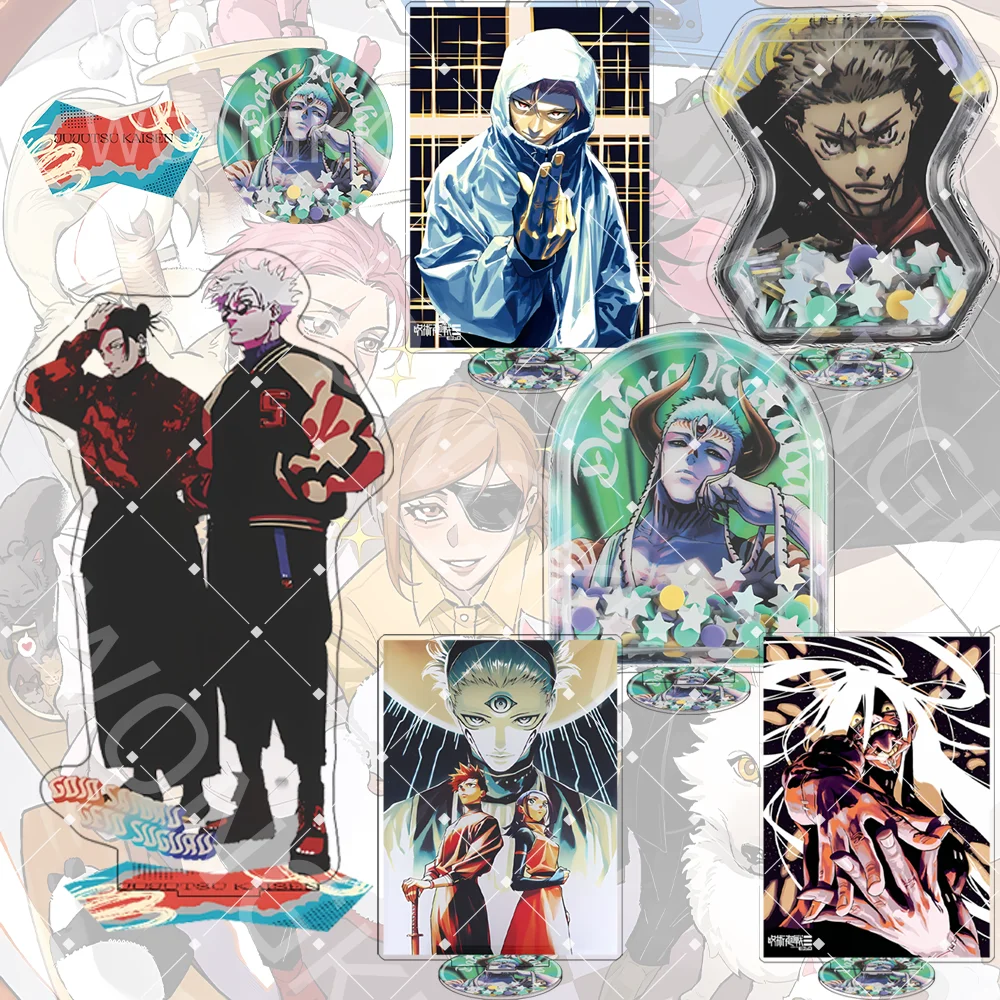 Anime Jujutsu Kaisen 15CM Acrylic Stand keychain Anime Stand Yuji Itadori Satoru Gojo Anime Fan Collection Table Display
Anime Jujutsu Kaisen 15CM Acrylic Stand keychain Anime Stand Yuji Itadori Satoru Gojo Anime Fan Collection Table Display