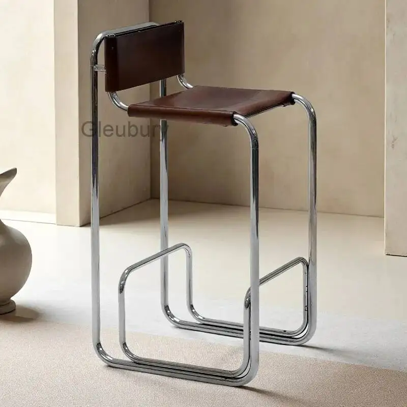 Stainless Steel Dining Bar Chair Nordic Elegant Bars Stools Comfortable Backrest Island Barstool Modern Luxury Kitchen Barstools
Stainless Steel Dining Bar Chair Nordic Elegant Bars Stools Comfortable Backrest Island Barstool Modern Luxury Kitchen Barstools