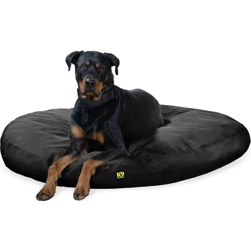 Round Tough Nesting Pillow Dog Bed Chew Resistant, Water Resistant, Washable - Large, Obsidian Black
Round Tough Nesting Pillow Dog Bed Chew Resistant, Water Resistant, Washable - Large, Obsidian Black
