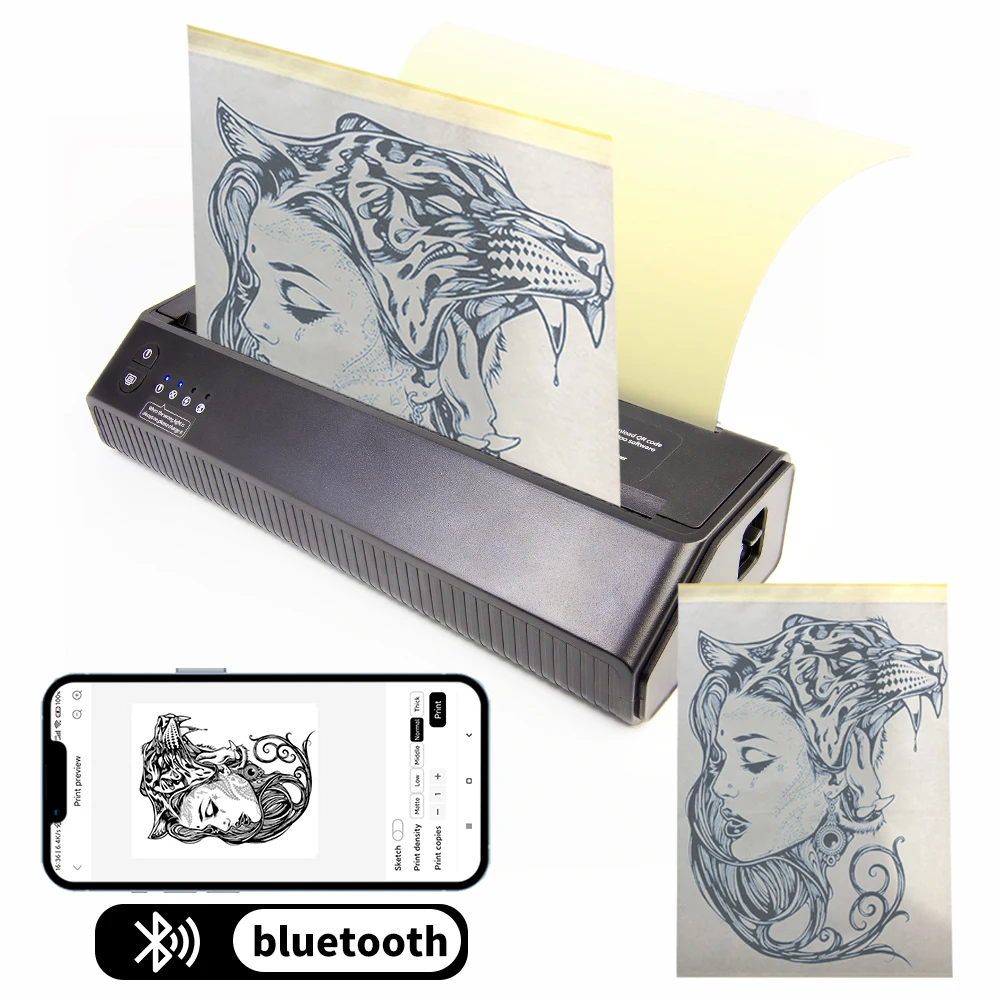 Tattoo Portable Thermal Copier Transfer Printer Tattoo Stencil Tattoo Printer Machine
Tattoo Portable Thermal Copier Transfer Printer Tattoo Stencil Tattoo Printer Machine