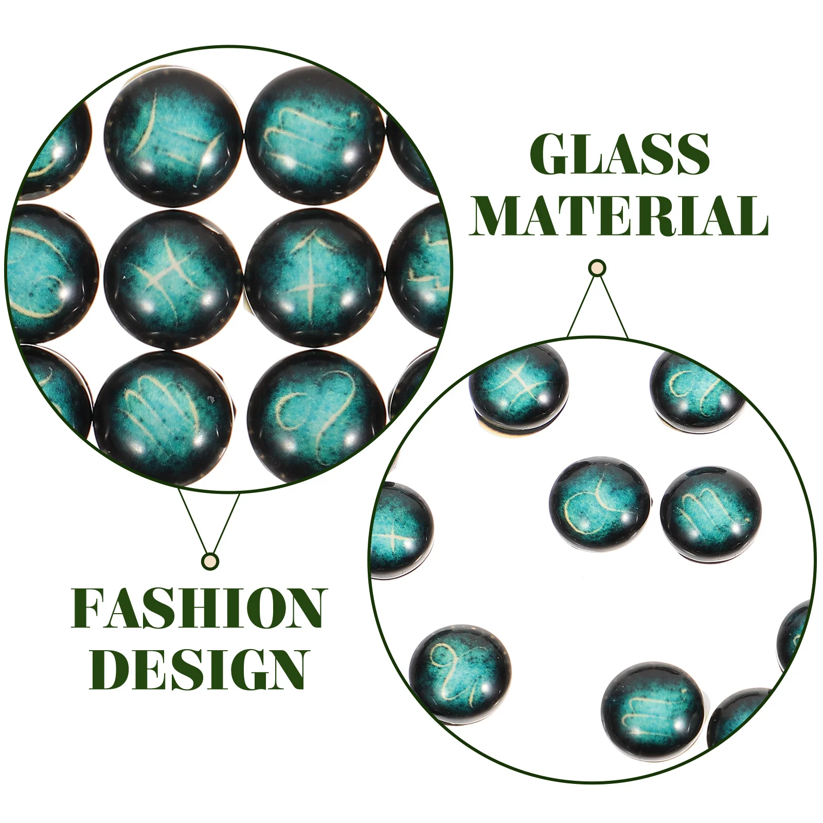 100 Pcs Constellation Gems Charms for Jewelry Making Decorative Bracelet Supplies
100 Pcs Constellation Gems Charms for Jewelry Making Decorative Bracelet Supplies