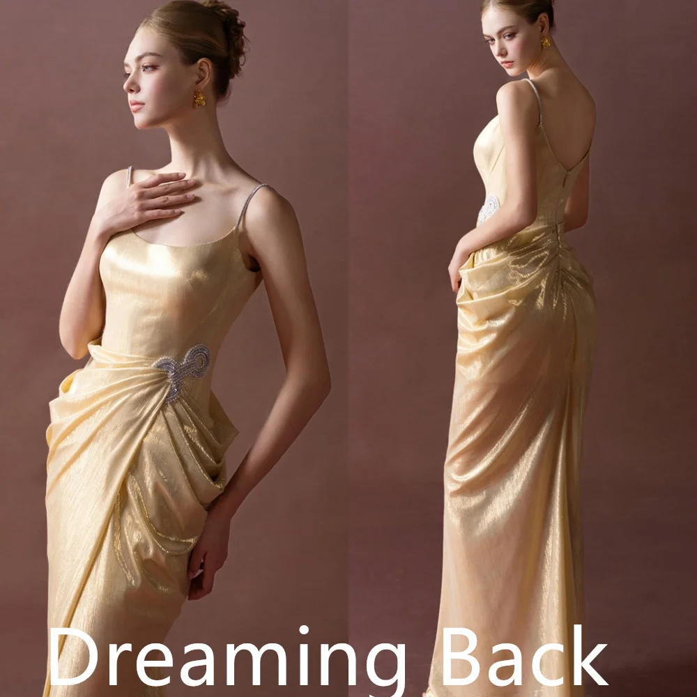 Customized Exquisite Yellow Satin Homecoming Dress Elegant Strapless Spaghetti Straps Mermaid Ruched Zipper Back Vestido De No
Customized Exquisite Yellow Satin Homecoming Dress Elegant Strapless Spaghetti Straps Mermaid Ruched Zipper Back Vestido De No