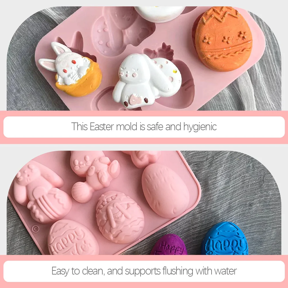 3Pcs Silicone Easter Molds Bunny Cake Mold Silicone Fondant Mold Baking Tools Chocolate Candy Molds Easter Party
3Pcs Silicone Easter Molds Bunny Cake Mold Silicone Fondant Mold Baking Tools Chocolate Candy Molds Easter Party