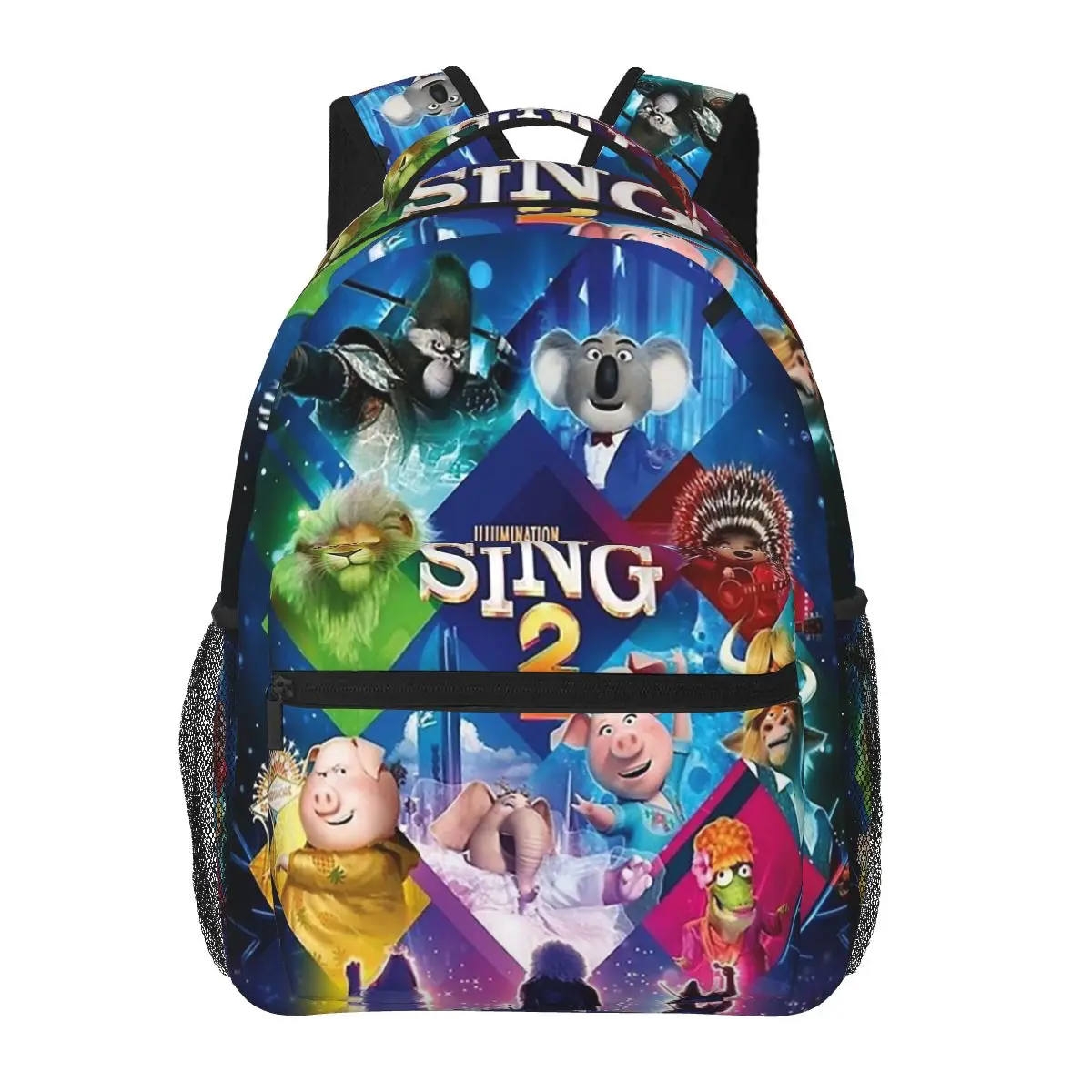 Movie-Sing 2 Backpacks Boys Girls Bookbag Students School Bags Cartoon Kids Rucksack Shoulder Bag Large Capacity
Movie-Sing 2 Backpacks Boys Girls Bookbag Students School Bags Cartoon Kids Rucksack Shoulder Bag Large Capacity