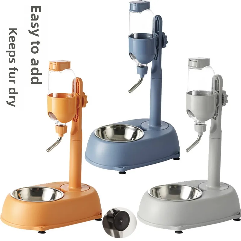 Non-Wet Mouth Pet Dog Water Dispenser with Suction Cup 500ml Hanging Feeding Kettle Blue Orange Gray Pet Supplies
Non-Wet Mouth Pet Dog Water Dispenser with Suction Cup 500ml Hanging Feeding Kettle Blue Orange Gray Pet Supplies
