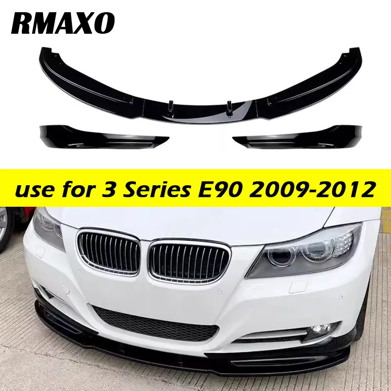 For BMW 3 Series E90 E91 2009-2012 3pcs front bumper lip splitter diffuser spoiler ABS gloss black body kit style A
For BMW 3 Series E90 E91 2009-2012 3pcs front bumper lip splitter diffuser spoiler ABS gloss black body kit style A