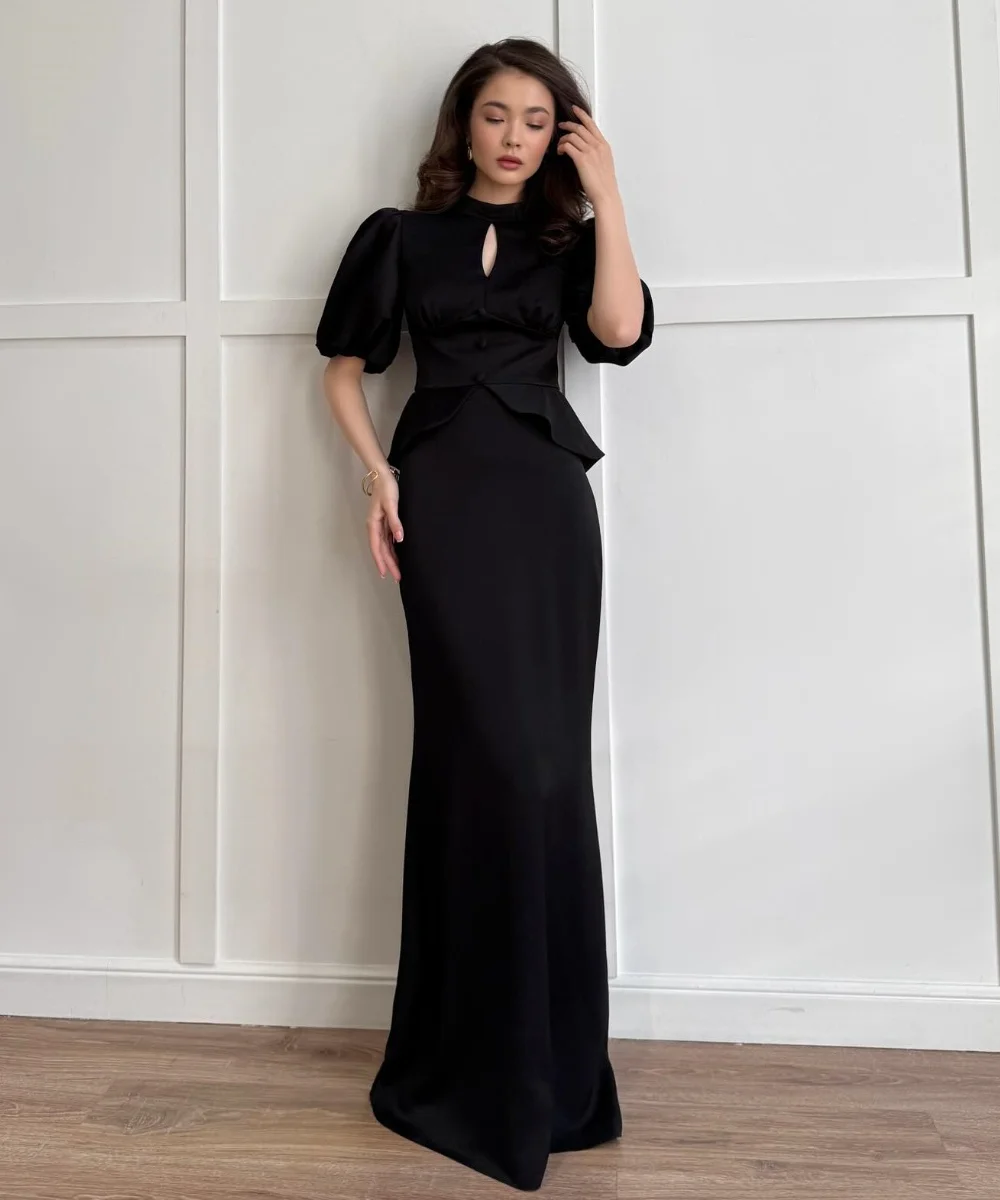 Customized Modern Style Sexy Pleat Button Mermaid High Collar Long Dresses Bespoke Occasion Dresses High Quality Sizes Available
Customized Modern Style Sexy Pleat Button Mermaid High Collar Long Dresses Bespoke Occasion Dresses High Quality Sizes Available