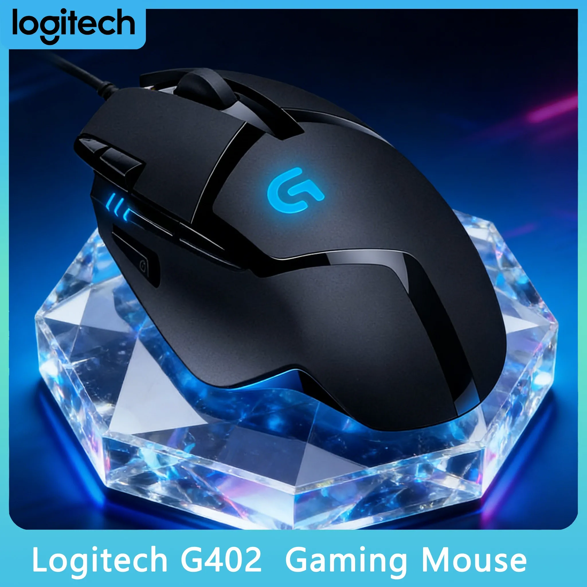 Logitech G402: Идеально для геймеров, приоритет которых на комфорт
Logitech G402: Идеально для геймеров, приоритет которых на комфорт