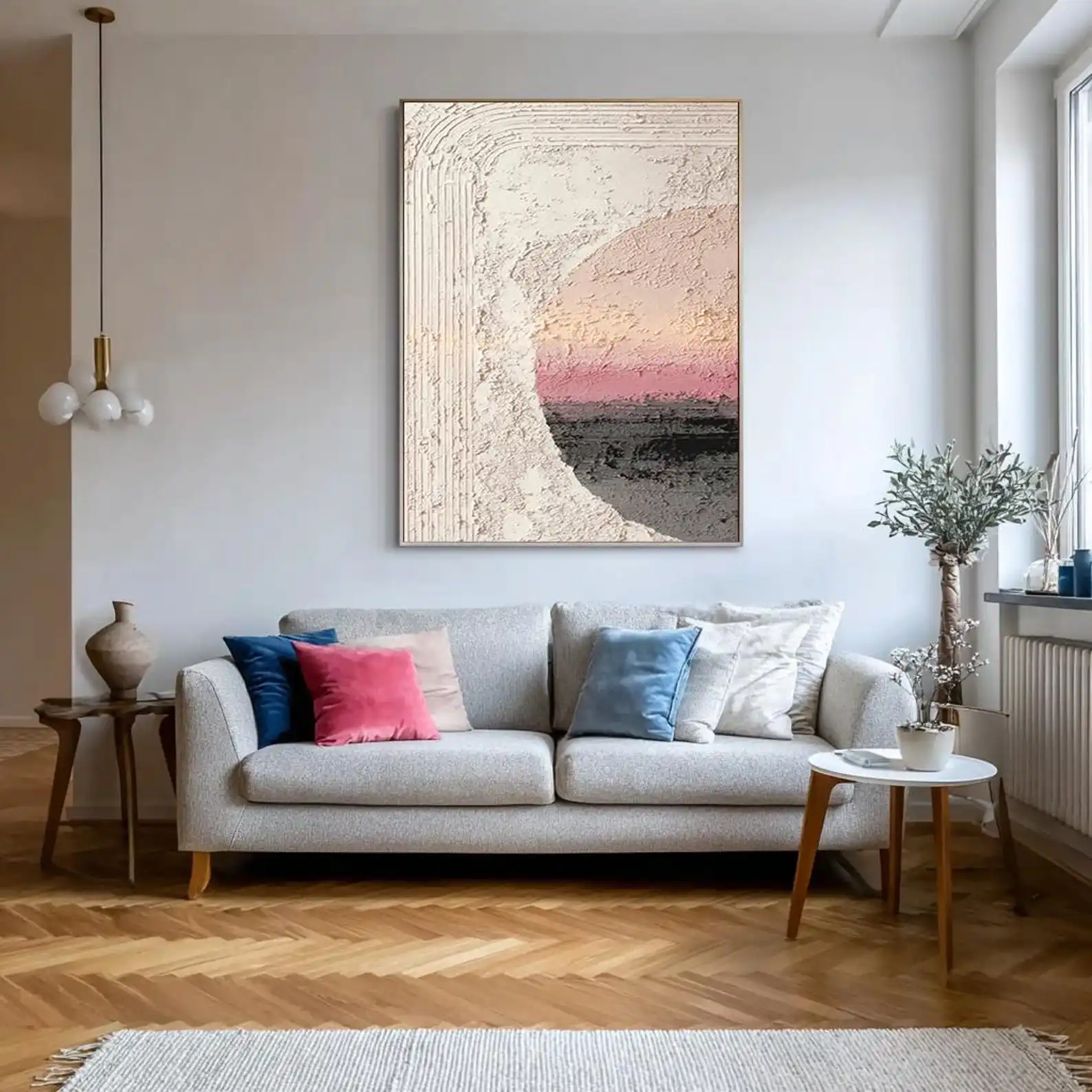 Mhemyo Large Abstract Hand-Painted Texture Painting Minimalist Blush Pink Beige Painting on Canvas Wabi Sabi Wall Art Home Decor
Mhemyo Large Abstract Hand-Painted Texture Painting Minimalist Blush Pink Beige Painting on Canvas Wabi Sabi Wall Art Home Decor