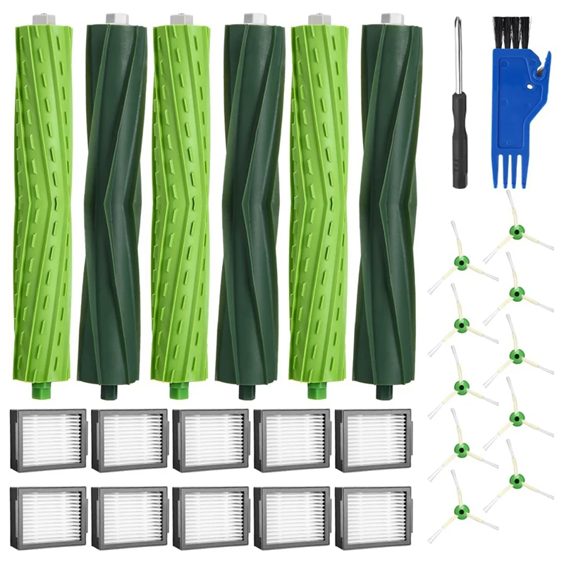 HOT-For Irobot Roomba I7 I7+ I3 I3+ I4 I4+ J7 J7+ I8 I8+ E5 E6 Vacuum Cleaner Main Side Brush Hepa Filter Replacement Parts
HOT-For Irobot Roomba I7 I7+ I3 I3+ I4 I4+ J7 J7+ I8 I8+ E5 E6 Vacuum Cleaner Main Side Brush Hepa Filter Replacement Parts