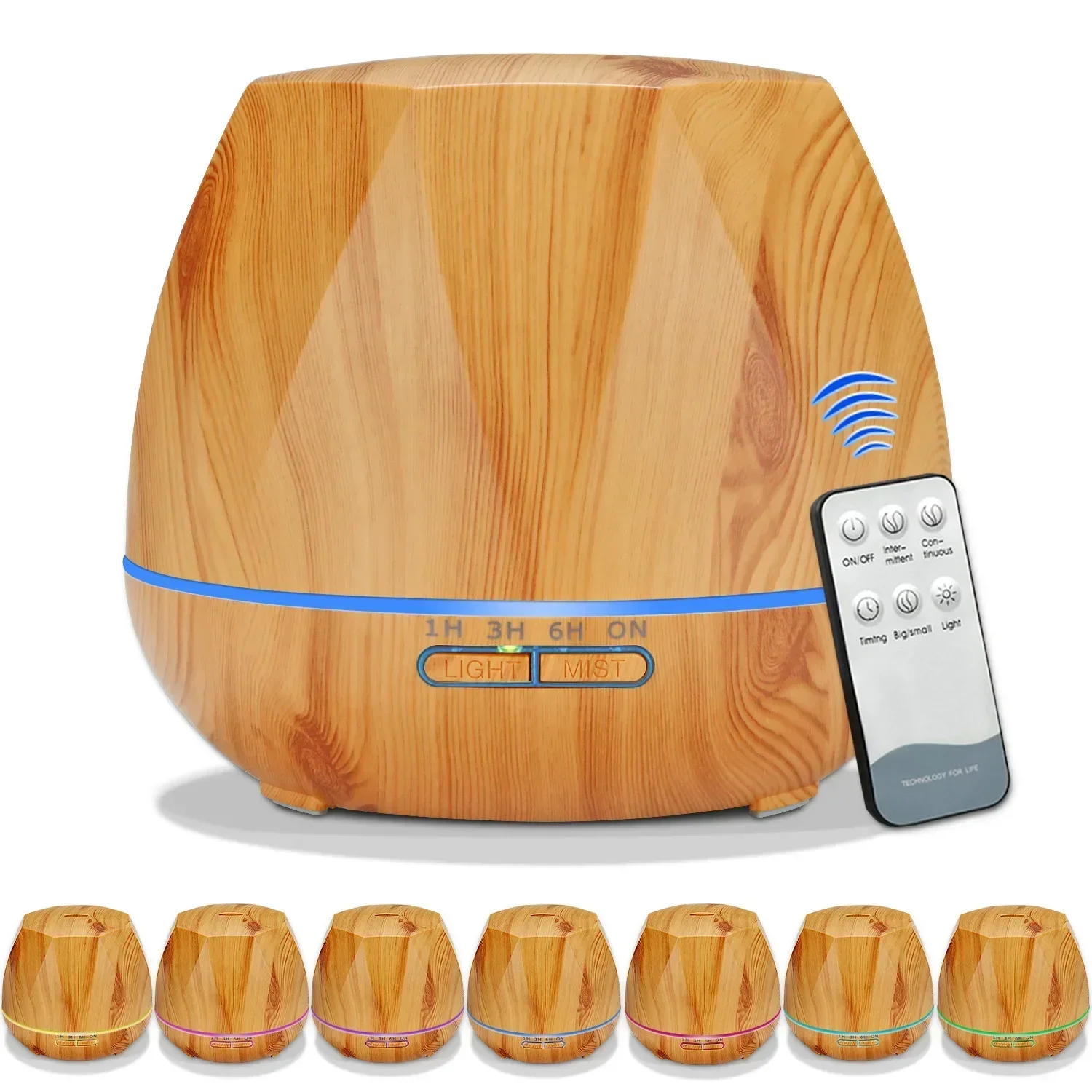Air Remote Control Humidifier Ultrasonic Atomization Prismatic Aroma Diffuser Timer 500ml Gift for Home Office Mist Sprayer
Air Remote Control Humidifier Ultrasonic Atomization Prismatic Aroma Diffuser Timer 500ml Gift for Home Office Mist Sprayer