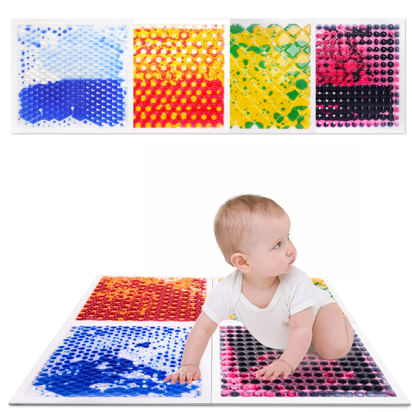 Balance & Discover Colorful sensory tiles floor for home playroom for toddlers
Balance & Discover Colorful sensory tiles floor for home playroom for toddlers