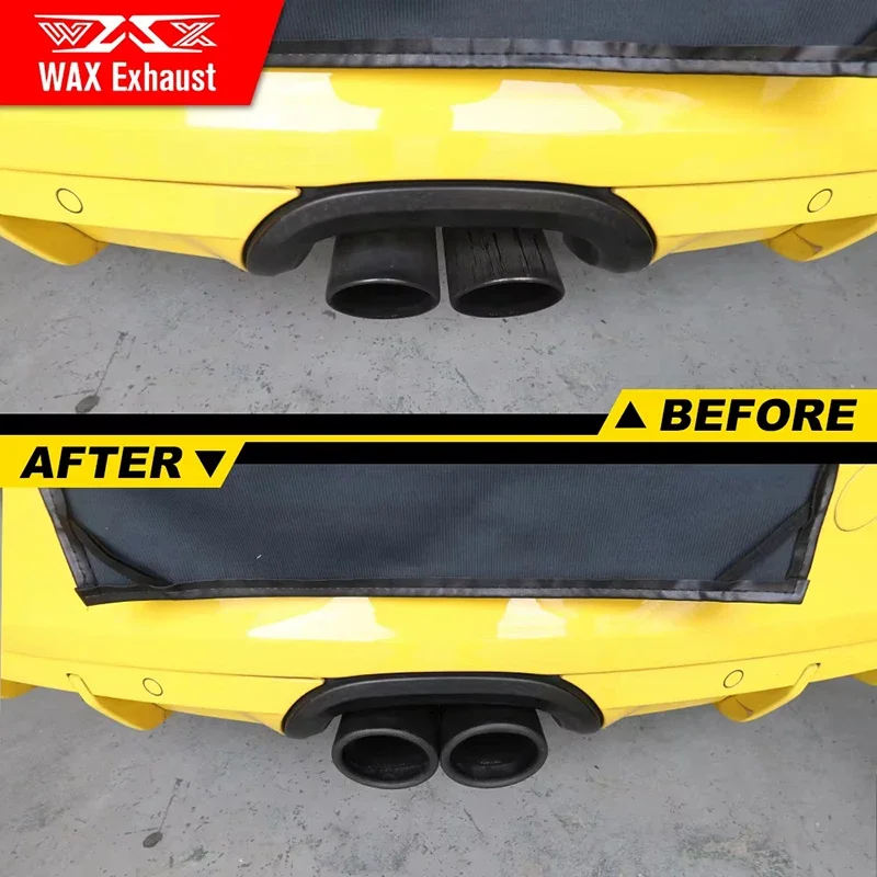 1pcs 102mm Carbon Fiber Exhaust Tip Cover Matte Gloss Black Muffler Pipe Nozzle For VW Golf 8 GTI 2020-2024 with AK logo
1pcs 102mm Carbon Fiber Exhaust Tip Cover Matte Gloss Black Muffler Pipe Nozzle For VW Golf 8 GTI 2020-2024 with AK logo