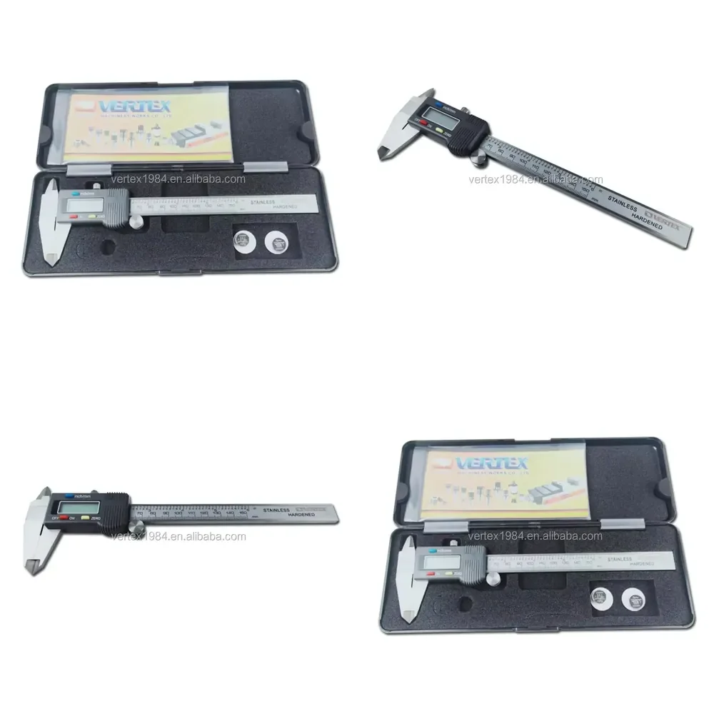 Taiwan Tool Digital Electronic Caliper VEC-6/150mm LCD Display Vernier Caliper
Taiwan Tool Digital Electronic Caliper VEC-6/150mm LCD Display Vernier Caliper