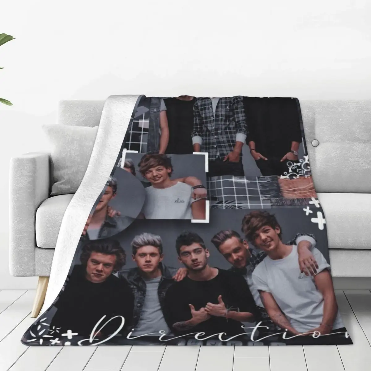 One-Directions Blanket Sofa Bedroom Bed Home Office Nap Blanket Car Travel Picnic Blankets Gift
One-Directions Blanket Sofa Bedroom Bed Home Office Nap Blanket Car Travel Picnic Blankets Gift