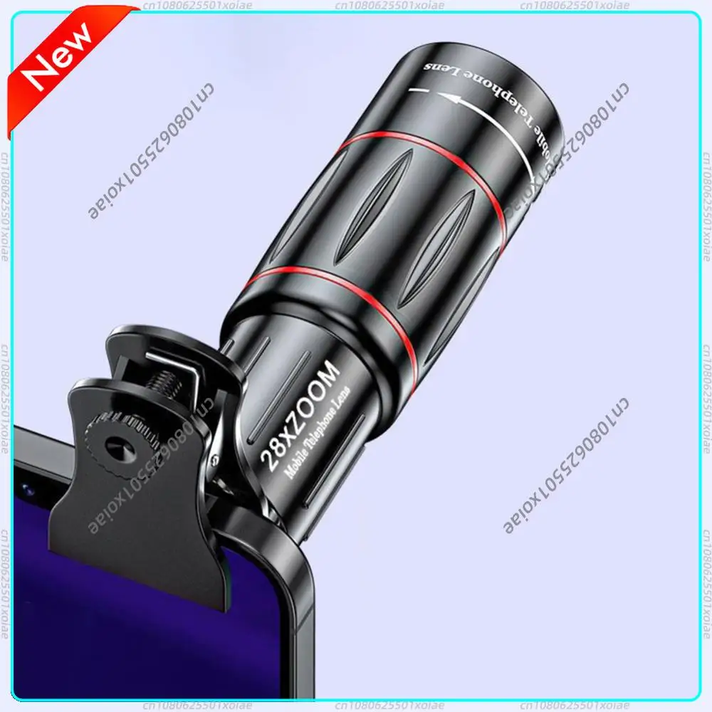 18/28/36X Mobile Phone Camera Lens Clip-On Zoom Phone Camera Telephoto Lens Optical Telescope Lens for Camping Hunting Sports
18/28/36X Mobile Phone Camera Lens Clip-On Zoom Phone Camera Telephoto Lens Optical Telescope Lens for Camping Hunting Sports