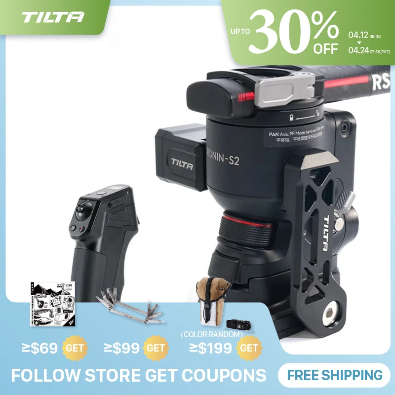 Комплект дистанционного управления TILTA TGA-RCK для DJI RS2, RS3 Pro, RS4 Pro, RS5
Комплект дистанционного управления TILTA TGA-RCK для DJI RS2, RS3 Pro, RS4 Pro, RS5