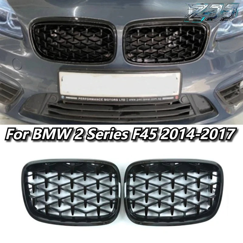 Diamond Black Style Grill Car Front Bumper Kidney Grille For BMW 2 Series F45 2014-2017 Racing Grills Car Styling Replacement
Diamond Black Style Grill Car Front Bumper Kidney Grille For BMW 2 Series F45 2014-2017 Racing Grills Car Styling Replacement