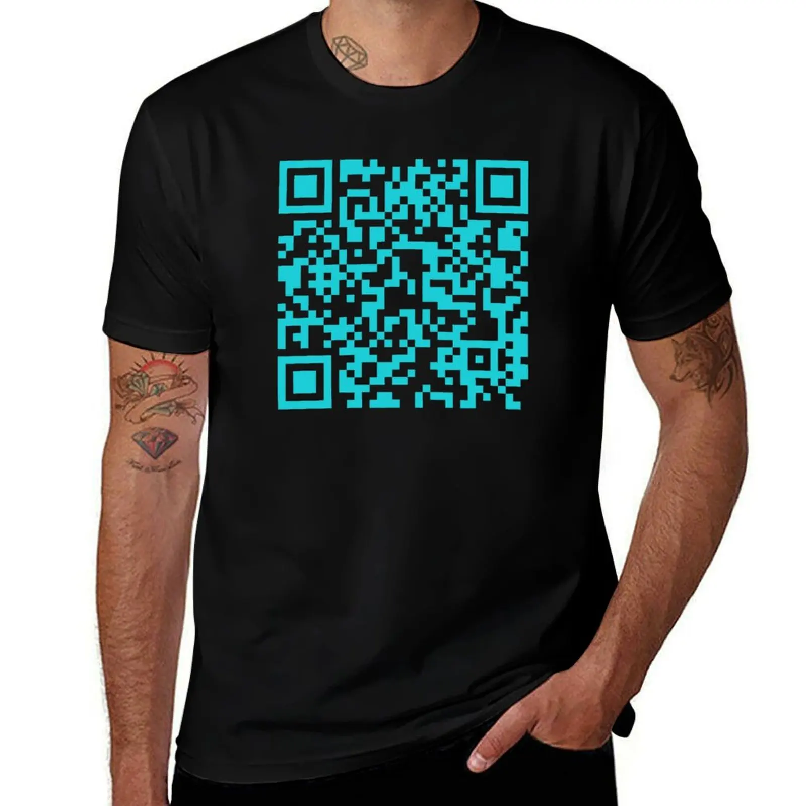 Rick roll QR code T-Shirt graphic t shirts oversized graphic tee custom shirt cute clothes clothes for men
Rick roll QR code T-Shirt graphic t shirts oversized graphic tee custom shirt cute clothes clothes for men